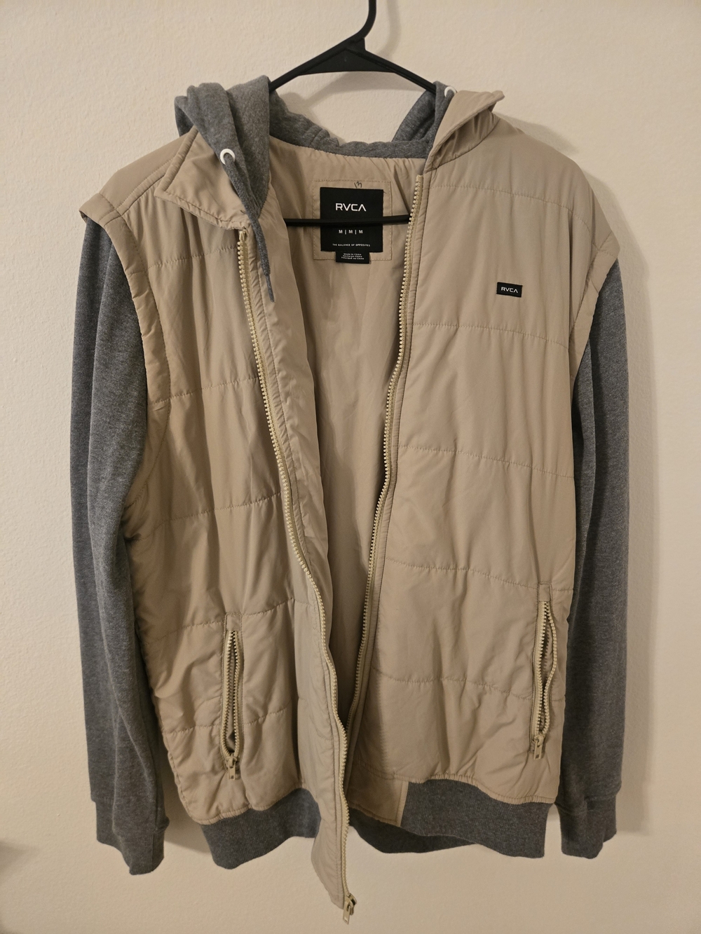 RVCA Puffer Full-Zip Hoodie